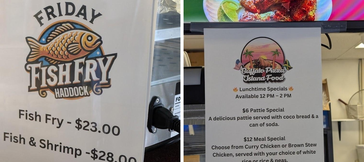 Buffalo Pizza & Island Food